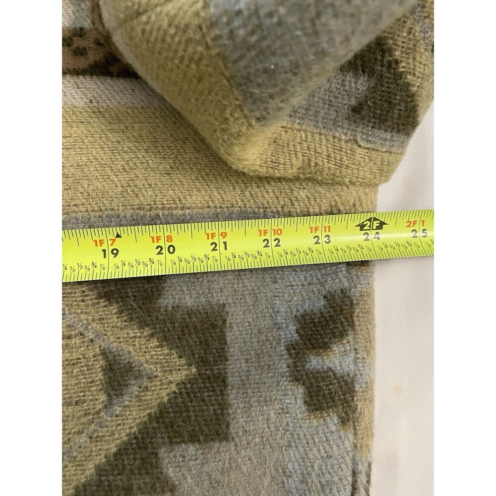 Maurizio Ramani VTG Southwest Aztec Tapestry Jacket XL Wool Blend Made in USA - Picture 9 of 16